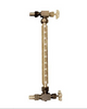 Threaded pipe type liquid level gauge