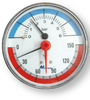 Tem-pressure gauge