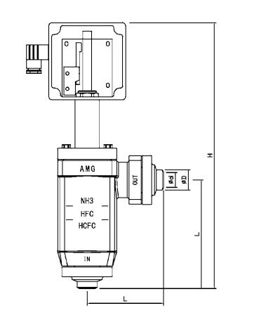 Float level switch AKS38