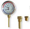 Tem-pressure gauge
