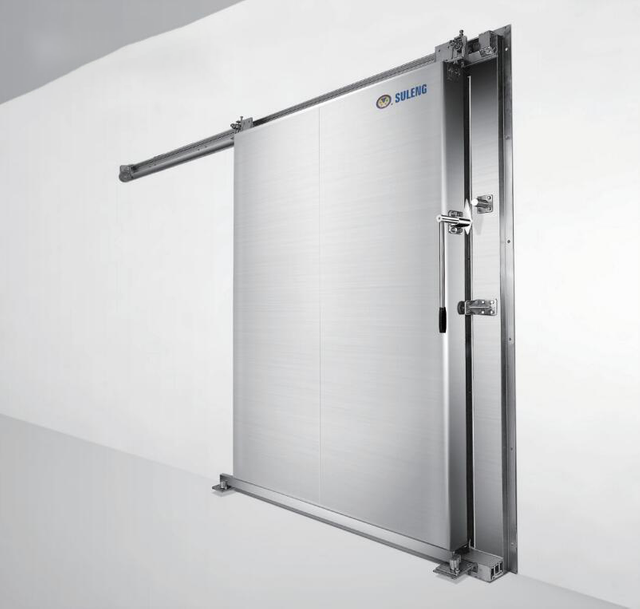 Manual Operation Translational Cold Storage Door