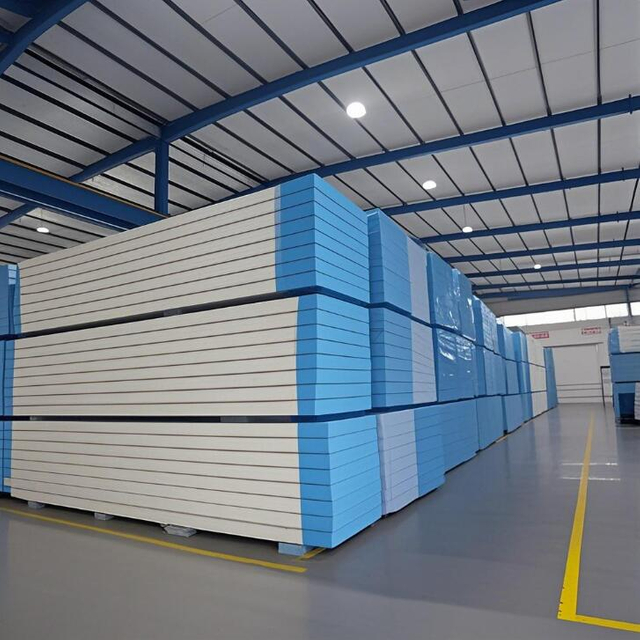PUR/PIR Hook Type Cold Storage Panel B1 Level Flame Retardant