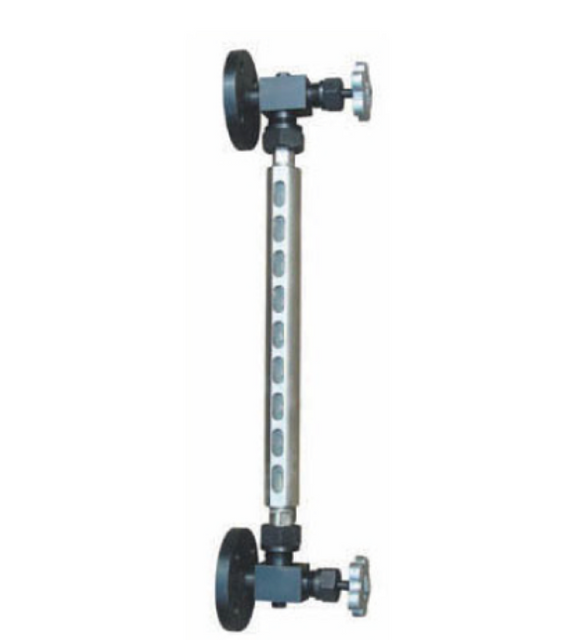 Flange tube type liquid level gauge