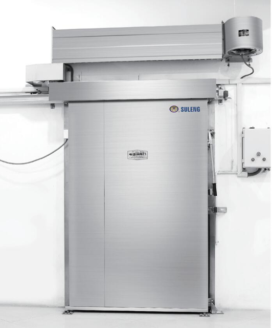 Electric Refrigerator Door with Stainless Steel for Cold Room